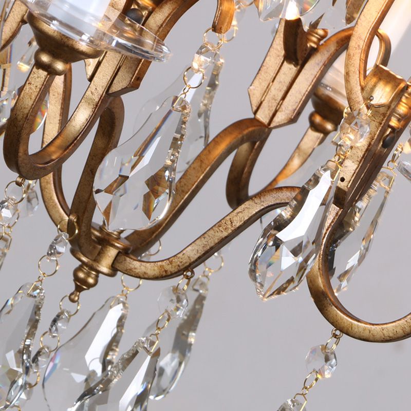 Silva Vintage Luxe LED Kroonluchter Kristal Woonkamer Slaapkamer