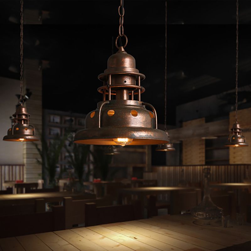 Alessio Industriele Retro LED Hanglamp Metaal Binnen Slaapkamer