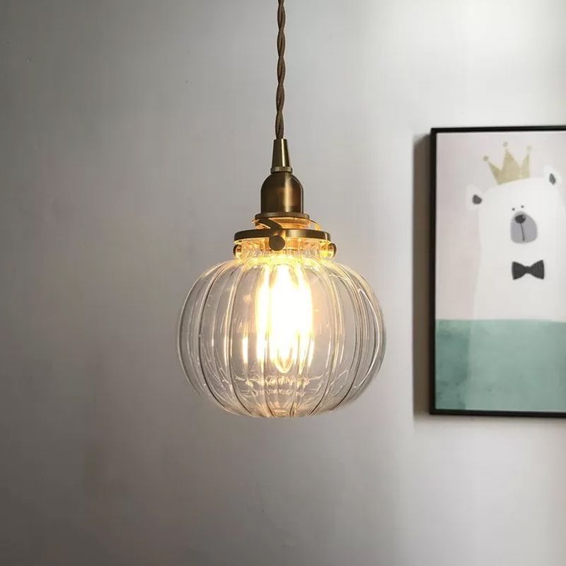 Valentina Vintage Design LED Hanglamp Glas Slaapkamer Woonkamer