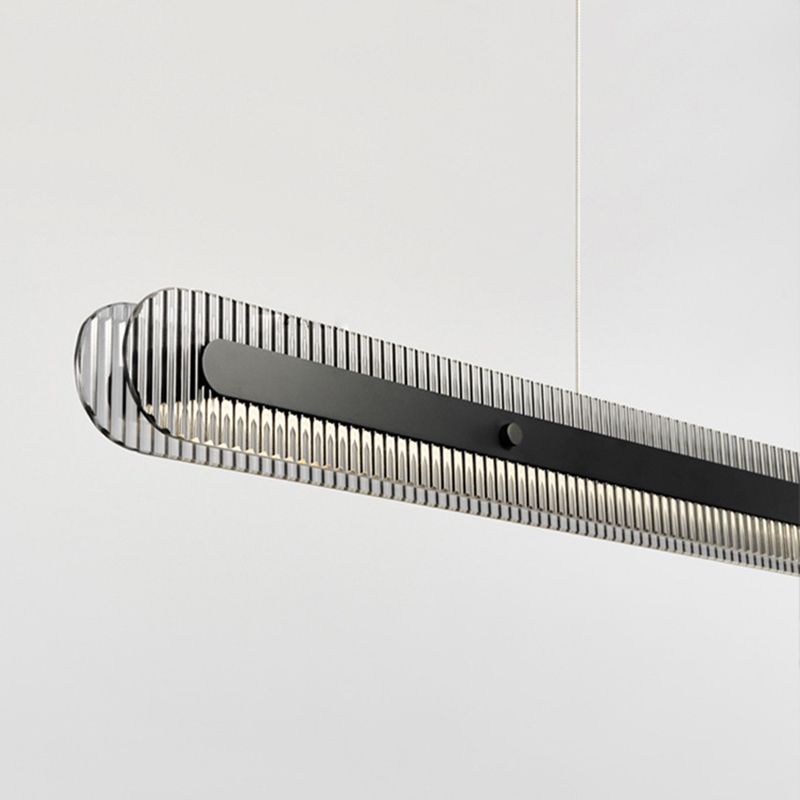 Evette Moderne LED Hanglampen Zwart Metaal Acryl Eetkamer Slaapkamer