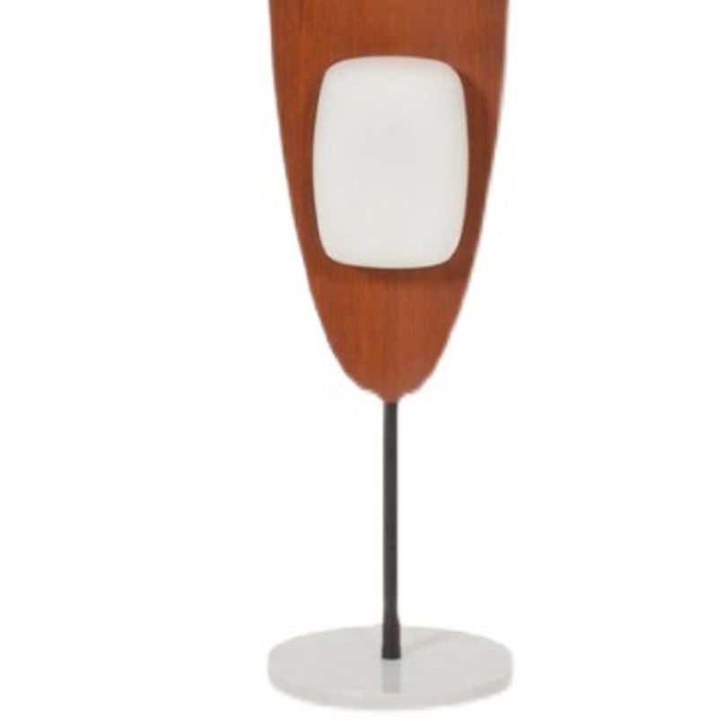 Salgado Design LED Vloerlamp Metaal/Hars Bruin Slaap/Woon/Eetkamer