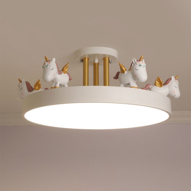 Quinn Moderne Design LED Plafondlamp Metaal Acryl Woonkamer Keuken