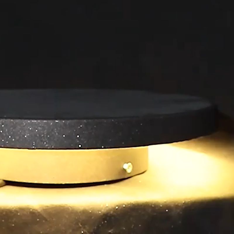 Pena Moderne Design LED Buitenlamp Zwart Glas Metaal Buiten