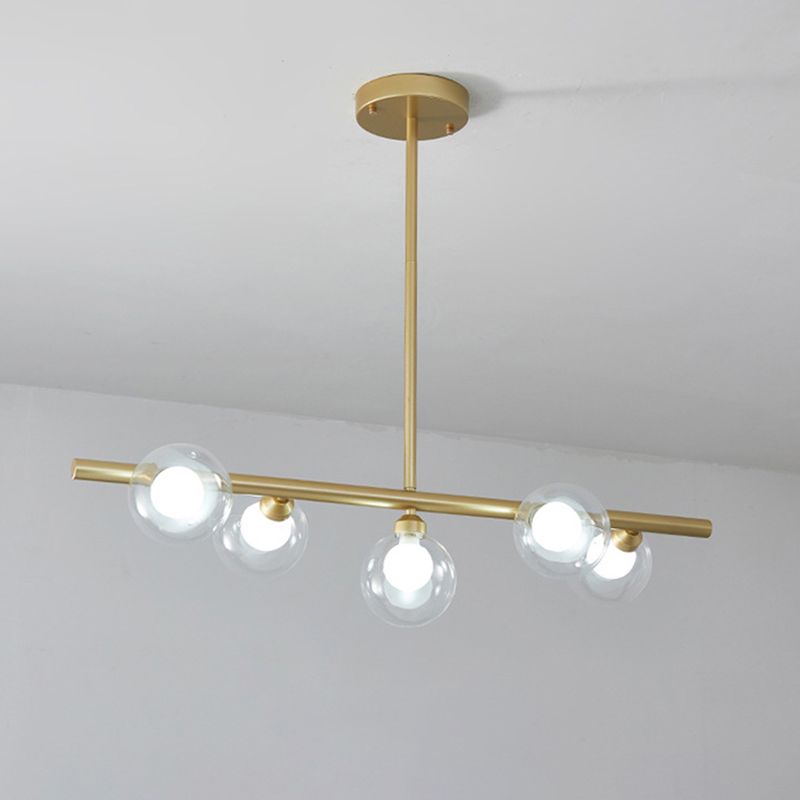 Valentina Moderne Design LED Hanglamp Metaal Zwart/Goud Woonkamer