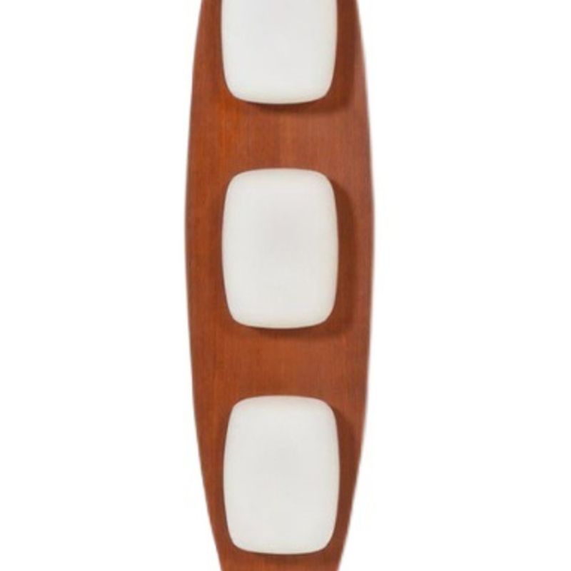 Salgado Design LED Vloerlamp Metaal/Hars Bruin Slaap/Woon/Eetkamer
