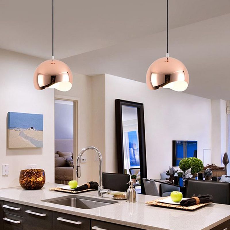 Cooley Ronde Design LED Hanglampen Zwart Metaal Keuken Woonkamer
