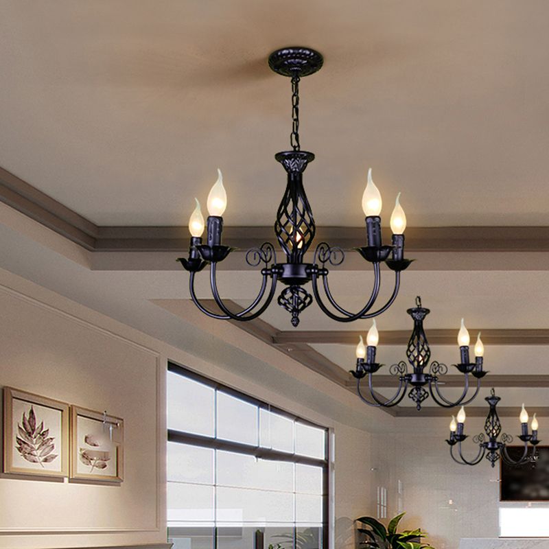Silva Retro Design LED Hanglamp Metaal Glas Woonkamer Keuken