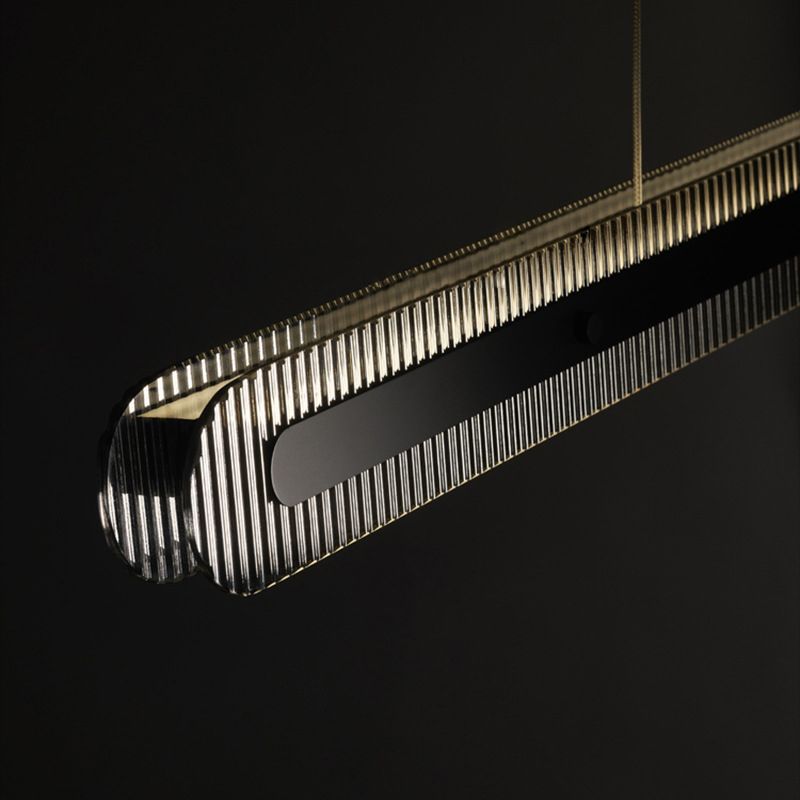 Evette Moderne LED Hanglampen Zwart Metaal Acryl Eetkamer Slaapkamer