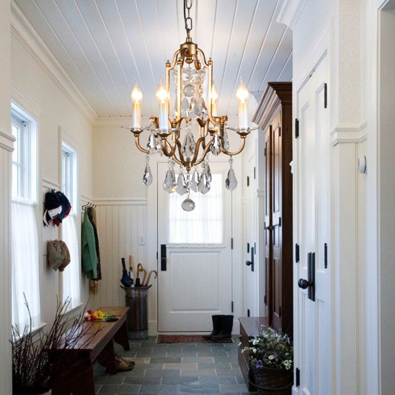 Silva Vintage Luxe LED Kroonluchter Kristal Woonkamer Slaapkamer