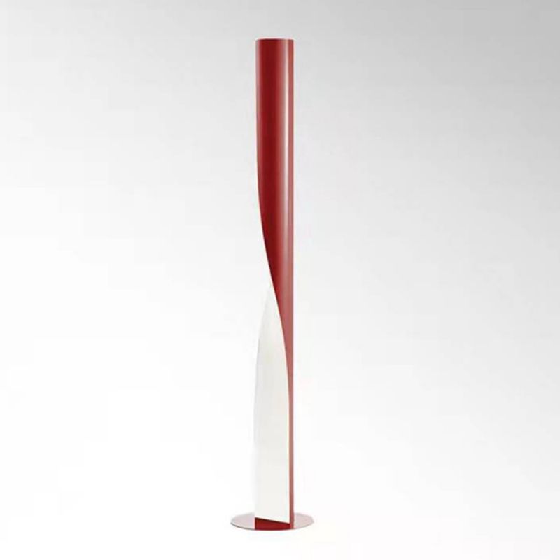 Edge Modern Industriele LED Vloerlamp Wit/Rood/Grijs/Goud Woon/Slaapkamer Metaal