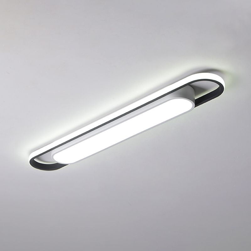 Quinn Moderne Design LED Plafondlamp Metaal Wit Woonkamer Keuken