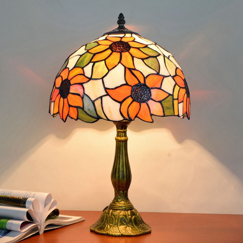 Alessio Vintage LED Tafellamp Slaap/Kinder/Babykamer Metaal/Glas