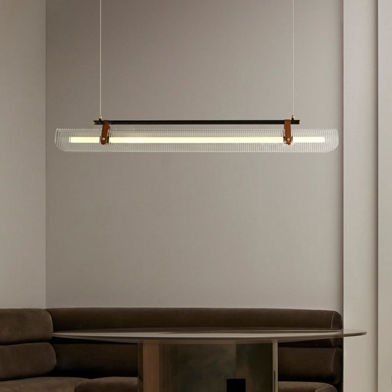 Edge Industriele LED Hanglamp Zwart/Goud Acryl Metaal Woon/Slaapkamer