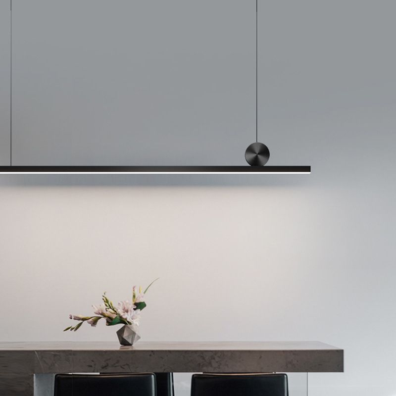 Edge Industriele LED Hanglamp Zwart Metaal Slaapkamer Woonkamer