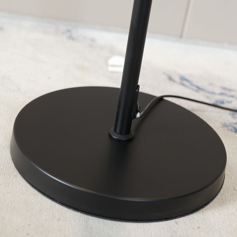 Edge Industriele LED Vloerlamp Zwart/Wit Woon/Slaapkamer Metaal&Acryl
