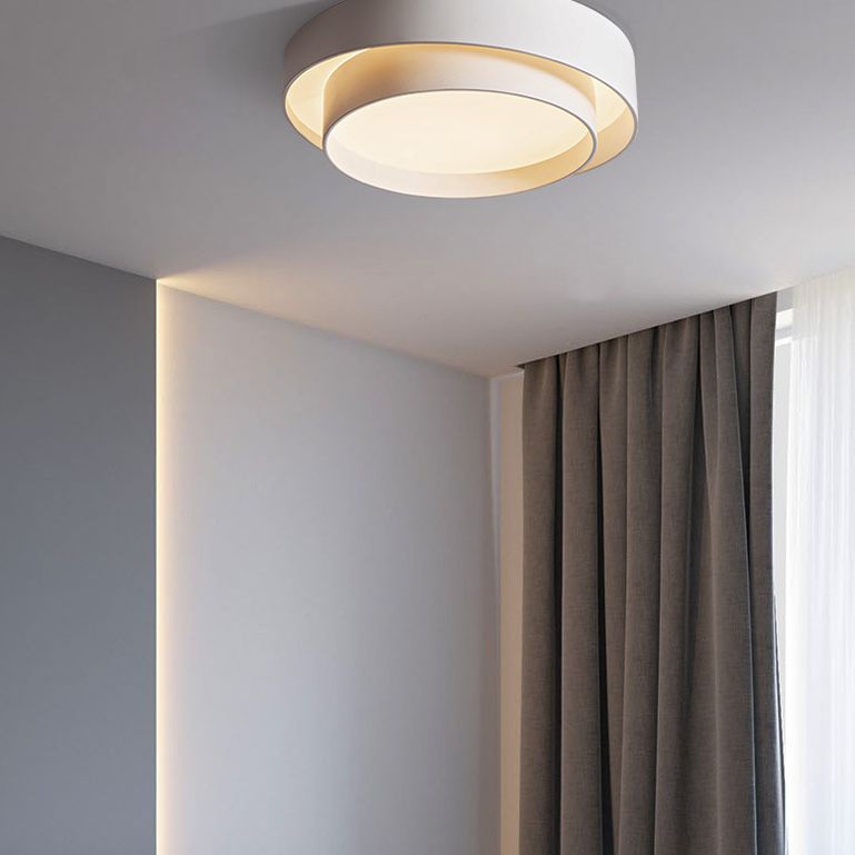 Quinn Moderne Design LED Plafondlamp Metaal Wit Woonkamer Keuken