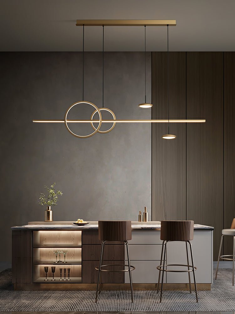 Tildas hanglamp geometrische ring minimalistisch