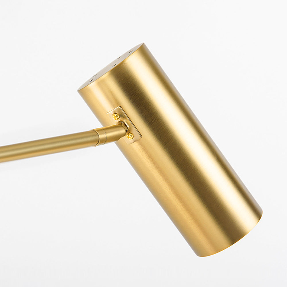 Salgado Moderne Design LED Minimalistische Gouden Vloerlamp Metaal Marmer Woon/Eet/Slaapkamer
