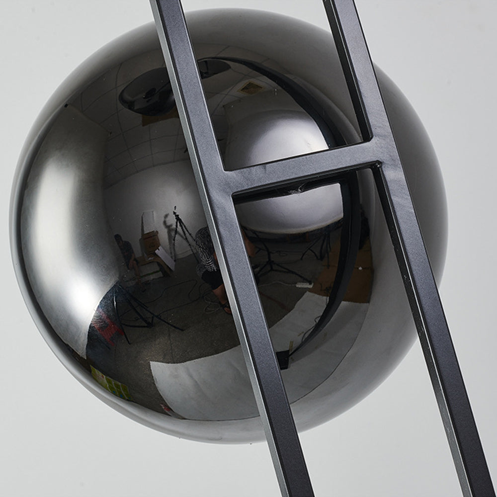 Salgado Moderne LED Vloerlamp Zwart Metaal Woonkamer Slaapkamer
