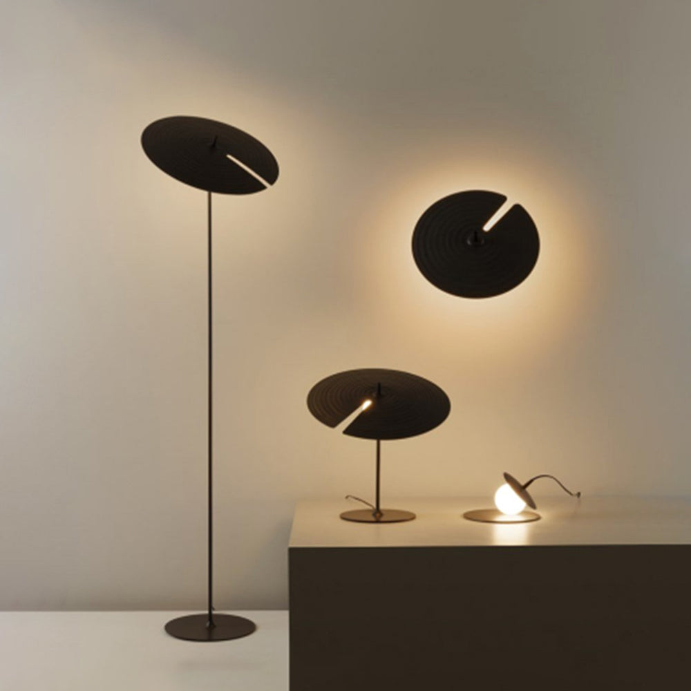 Carins Ronde LED Tafellamp Vloerlampe Metaal Aluminium Woonkamer