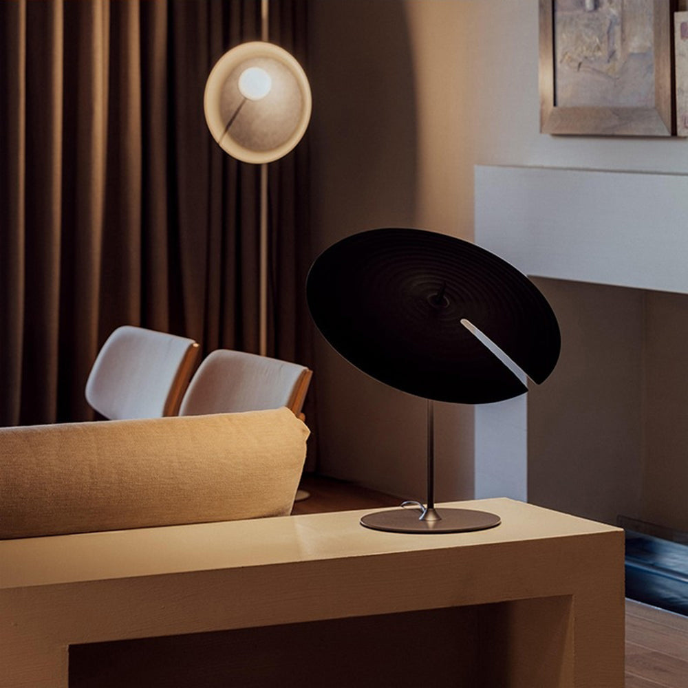 Carins Ronde LED Tafellamp Vloerlampe Metaal Aluminium Woonkamer