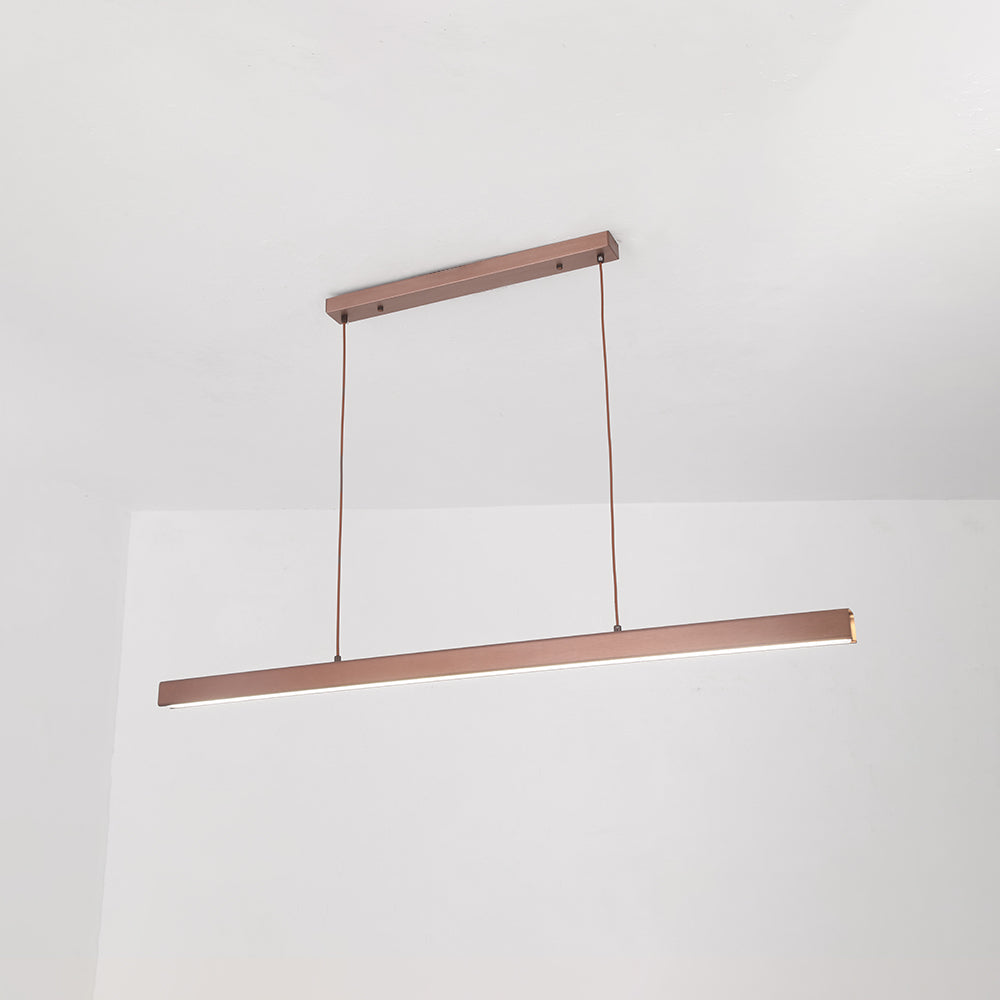 Edge Industriele LED Hanglamp Zwart Woonkamer Eettafel Metaal Acryl