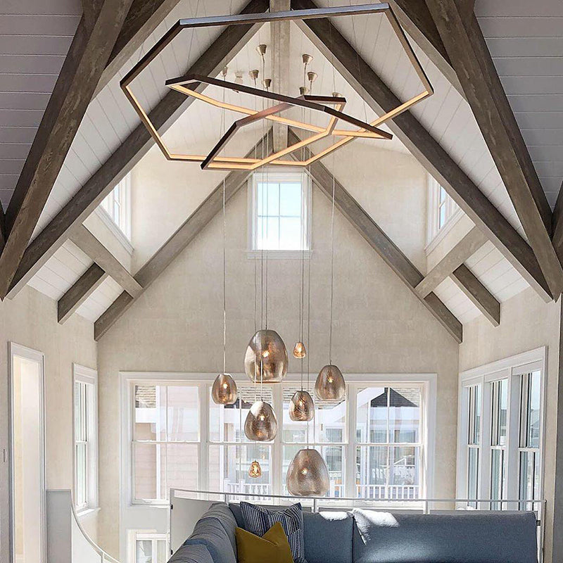 Edge Hanglampen Geometrische Shape Dimbaar