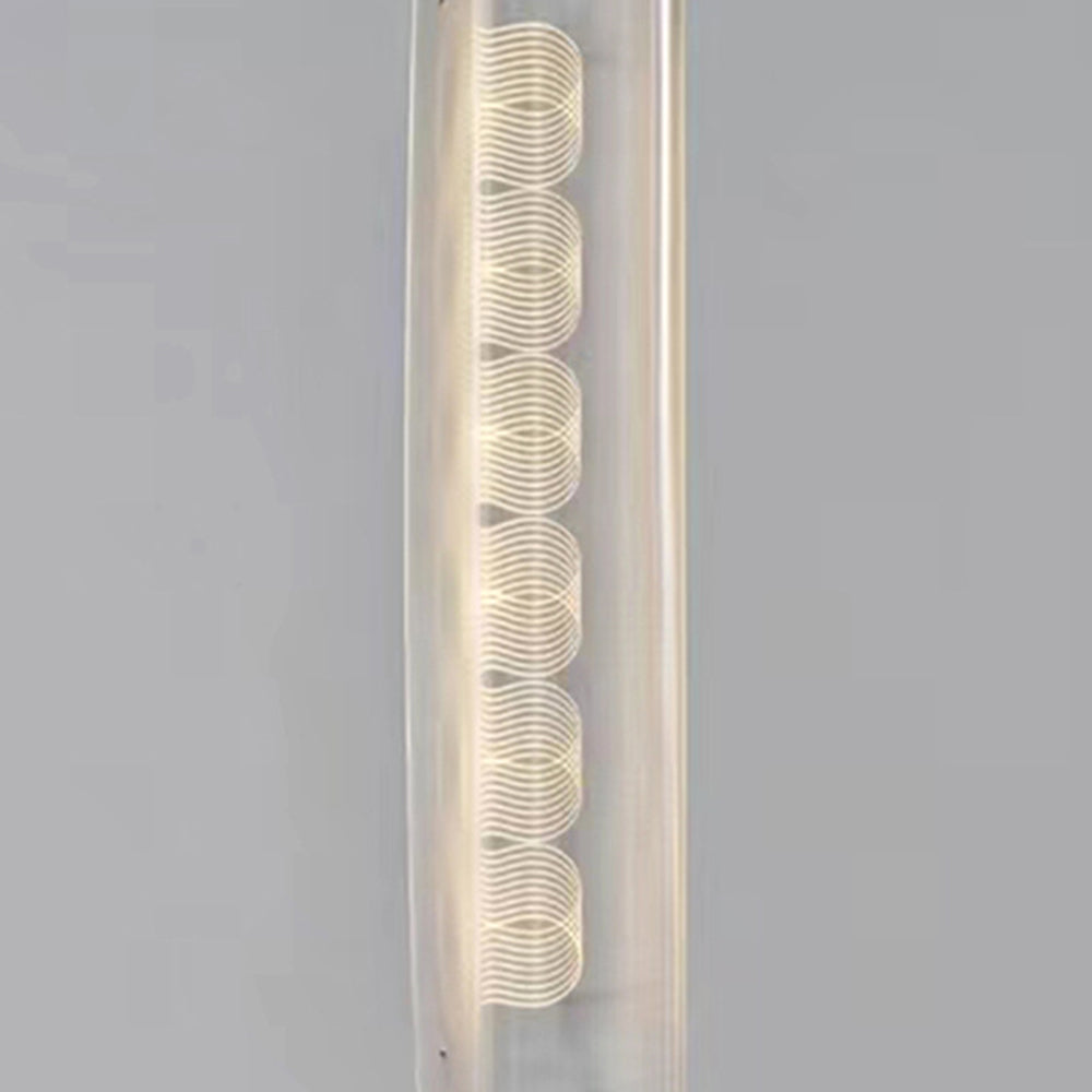 Salgado Scandinavische Minimalistische Vloerlamp Wit Metaal/Acryl Slaapkamer