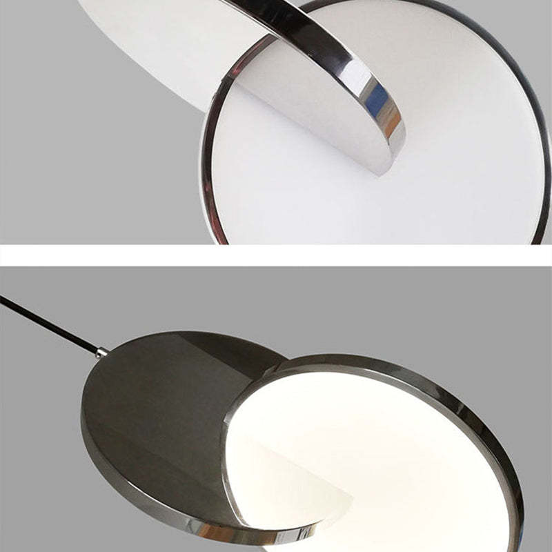 Welsh Ronde LED Hanglampen Goud Zilver Metaal Eetkamer Woonkamer