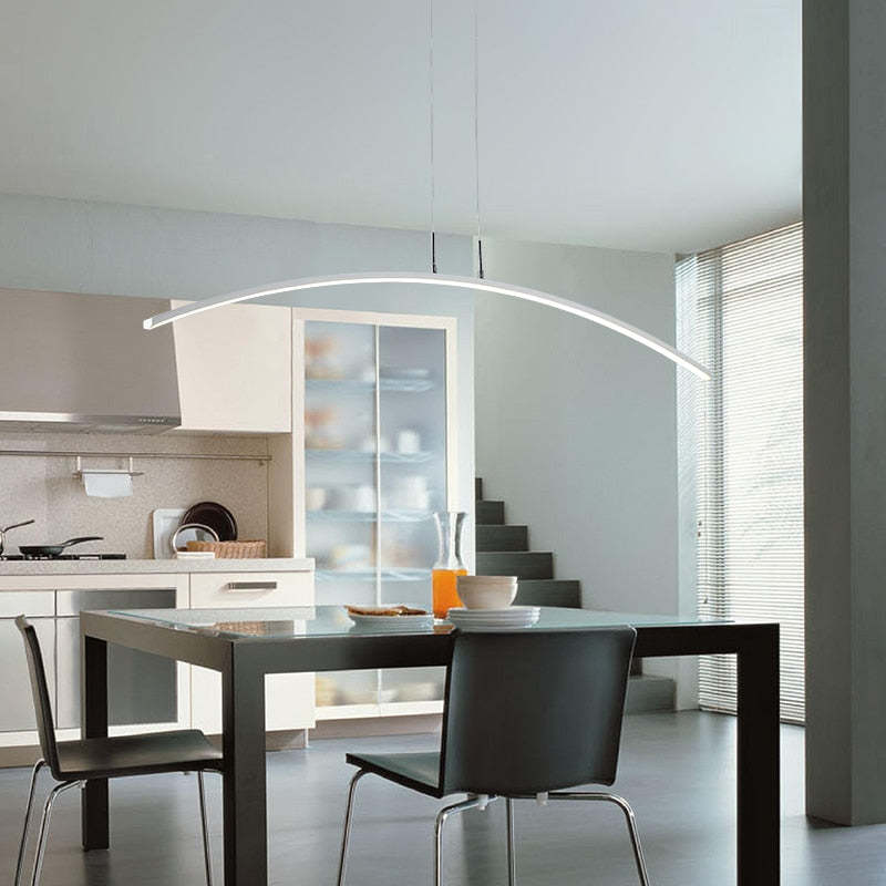 Edge Design LED Hanglampen Zwart Metaal Eetkamer Woonkamer