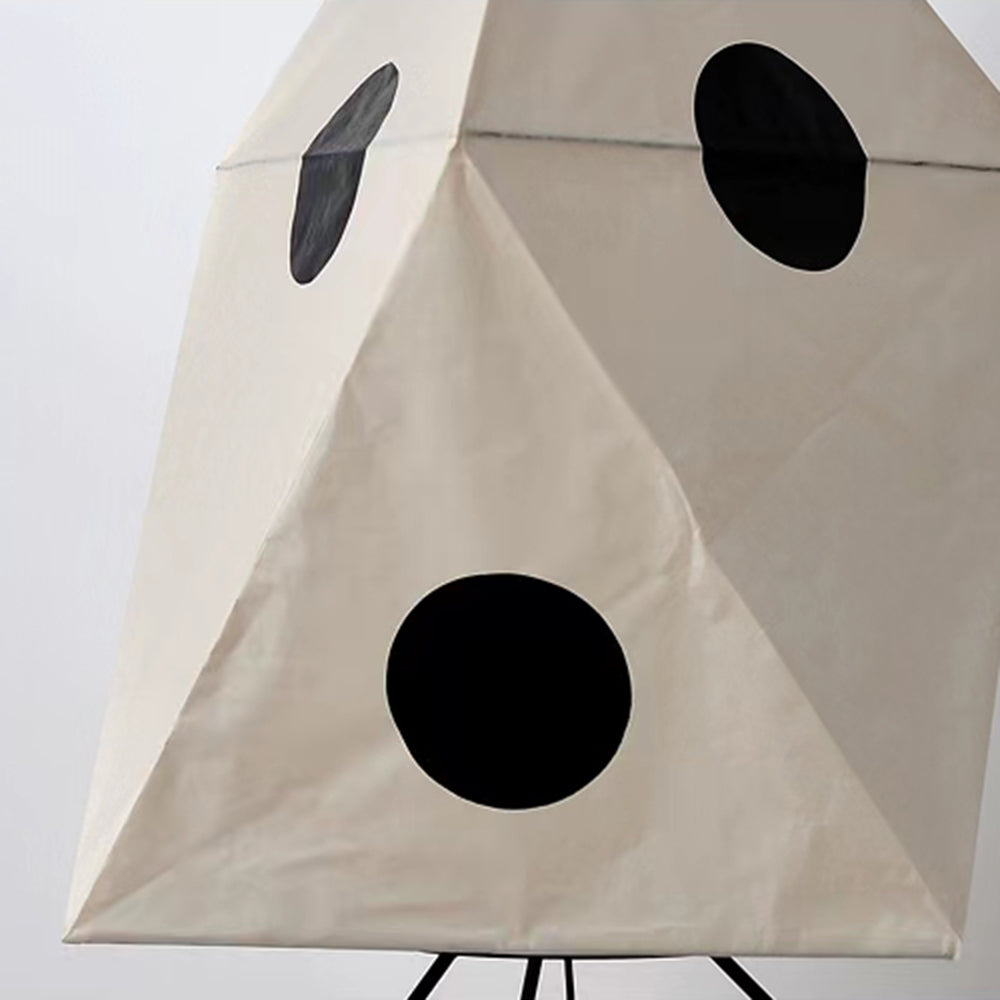 Renée Design LED Vloerlamp Wit Zwart Metaal Papier Slaapkamer
