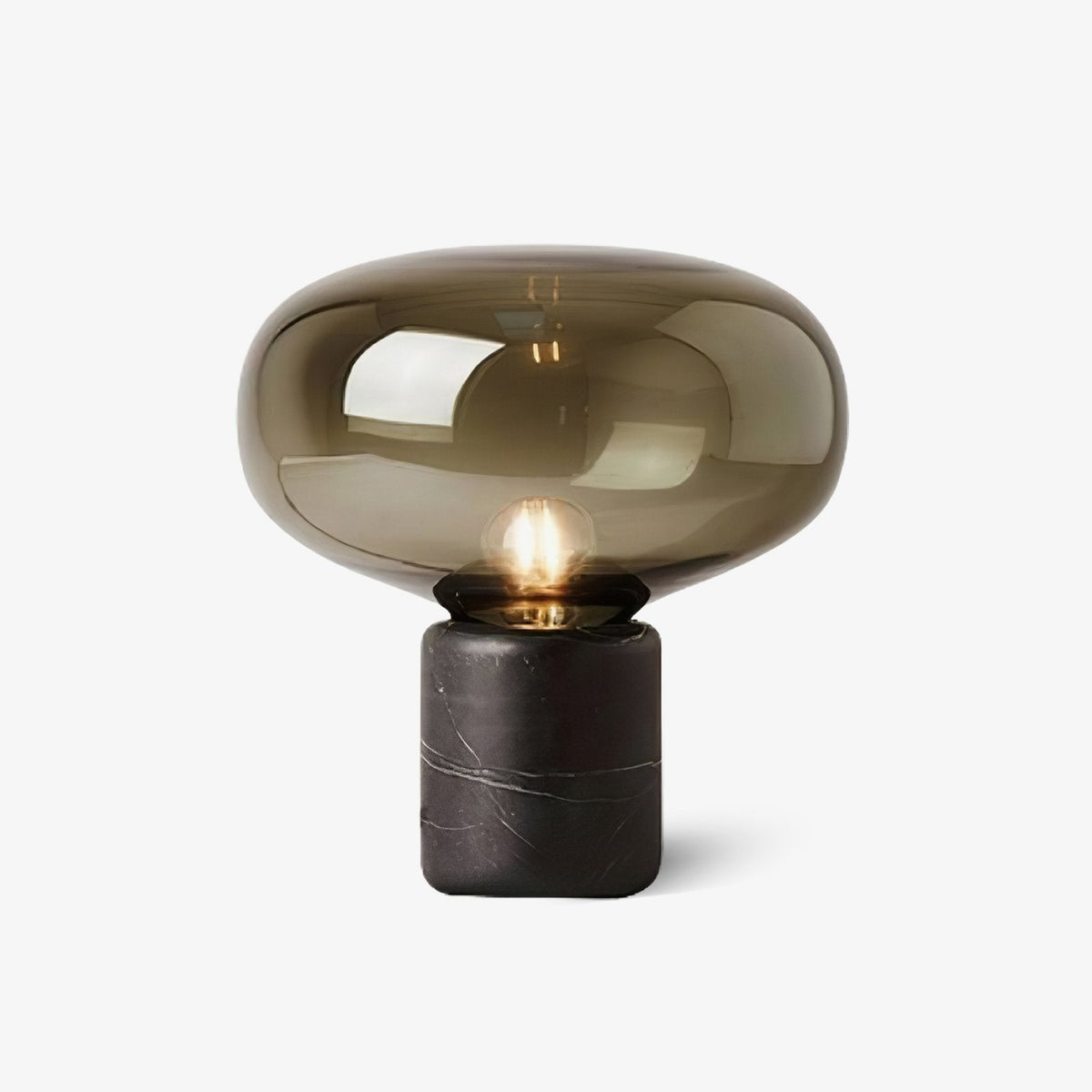 Rova Industriële tafellamp van marmer