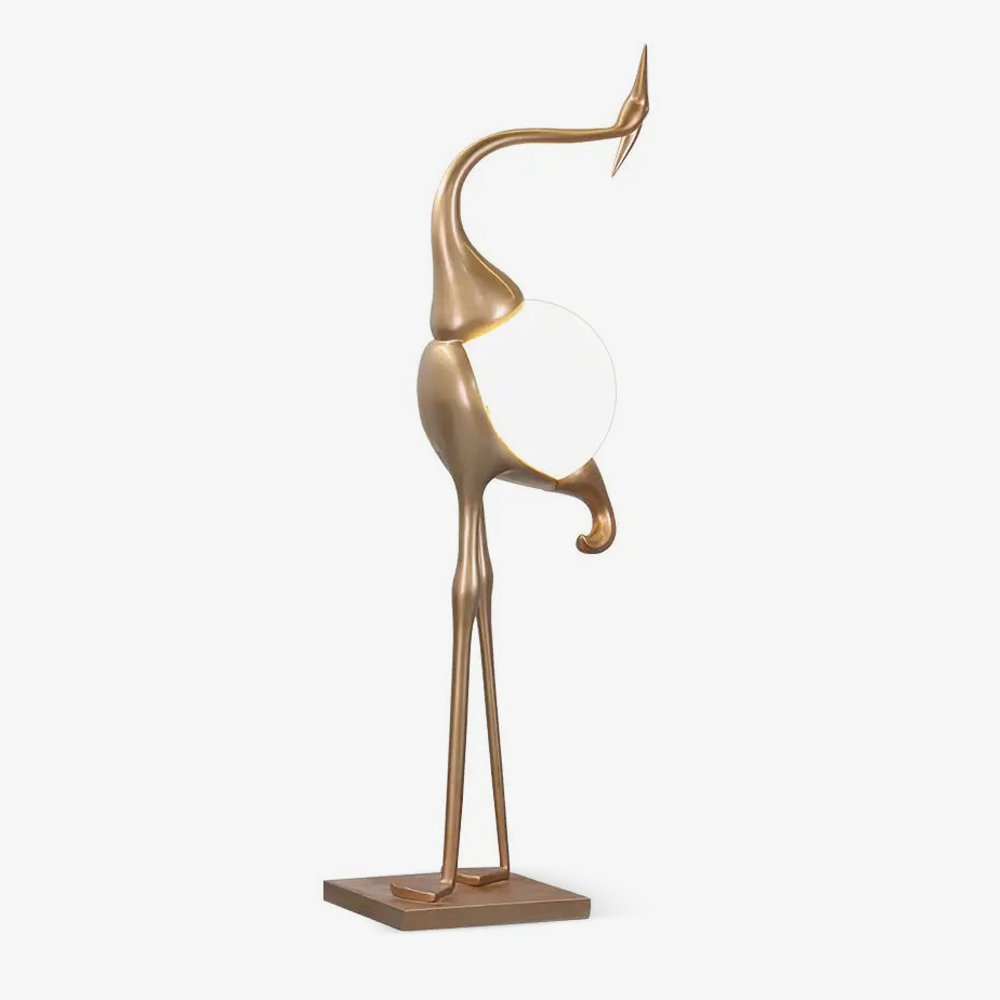 Uraearae wandlamp in vorm van een kraan