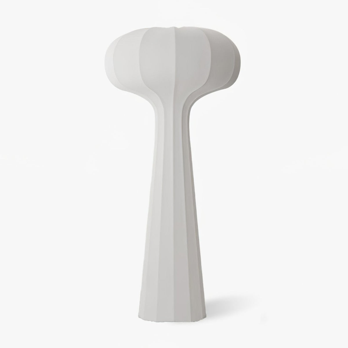 Petal vloerlamp met organische zijde met bloemblaadjes