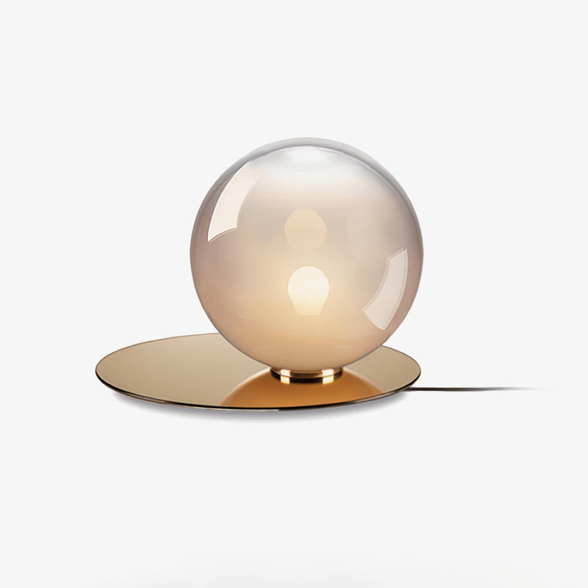 Cirivena moderne tafellamp in goud