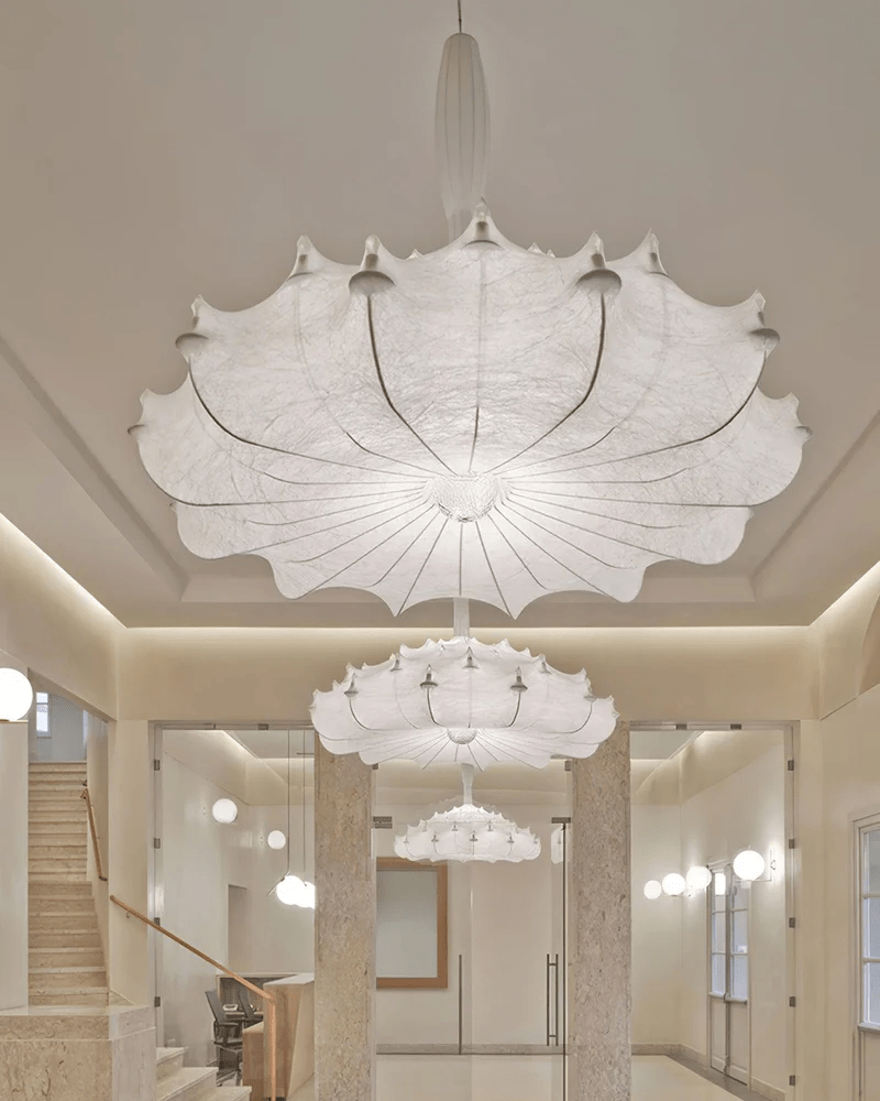 Soti moderne hanglamp van zijde