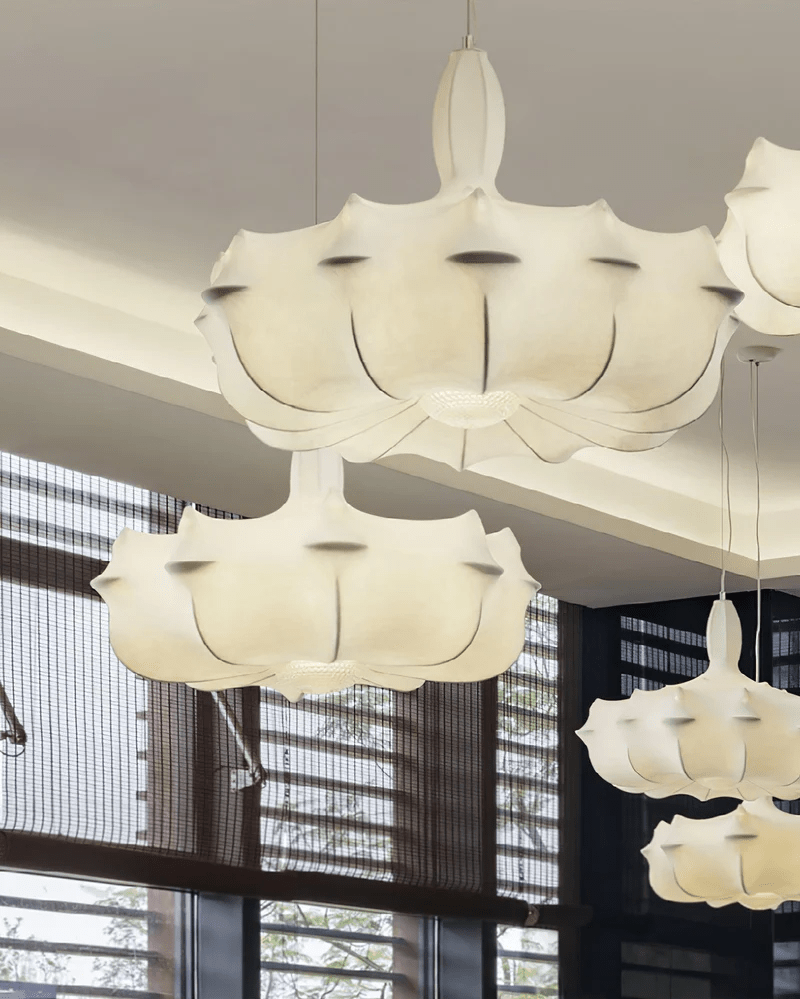 Soti moderne hanglamp van zijde