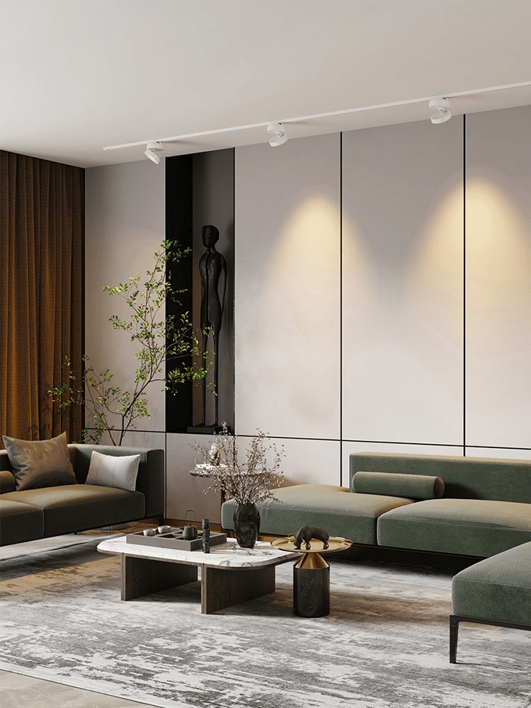 Kex LED-plafondlamp rond draaibaar verstelbaar