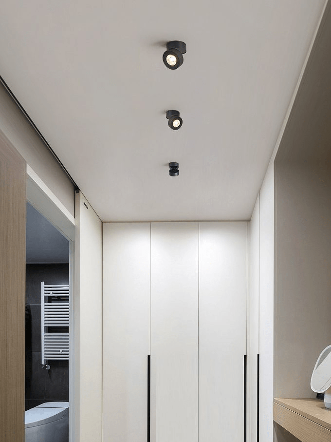 Kex LED-plafondlamp rond draaibaar verstelbaar