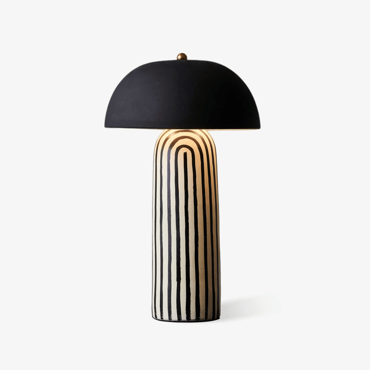 Moxyn Minimalistische tafellamp van keramiek