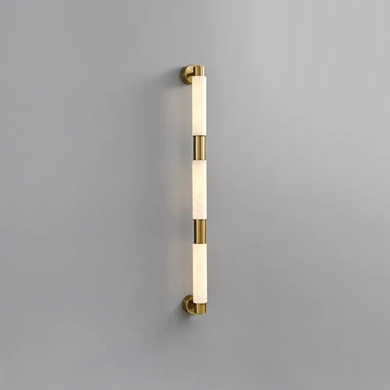 Ospix Albast messing wandlamp
