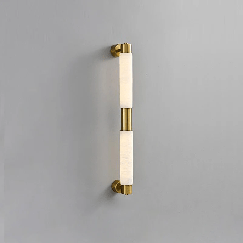 Ospix Albast messing wandlamp