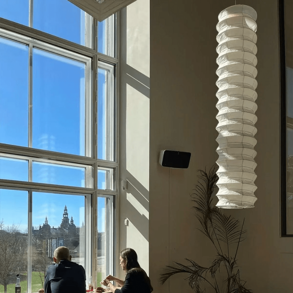 Luninaine Minimalistische hanglamp van papier