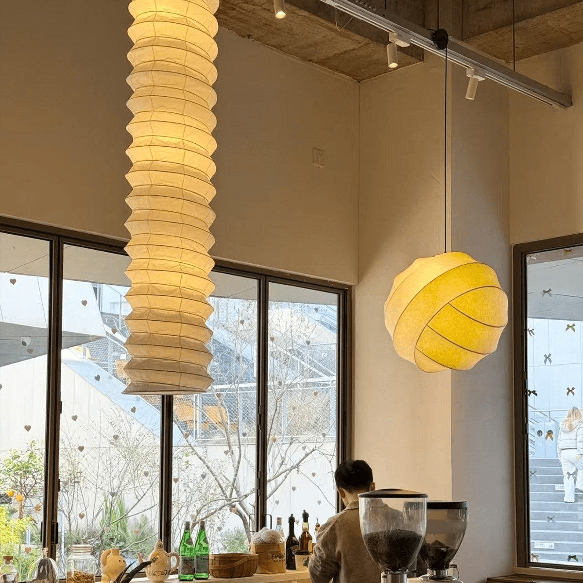 Luninaine Minimalistische hanglamp van papier