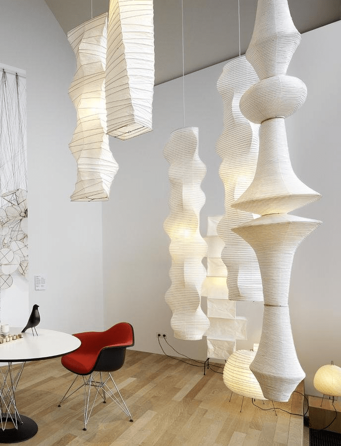 Piaeenne moderne hanglamp van papier