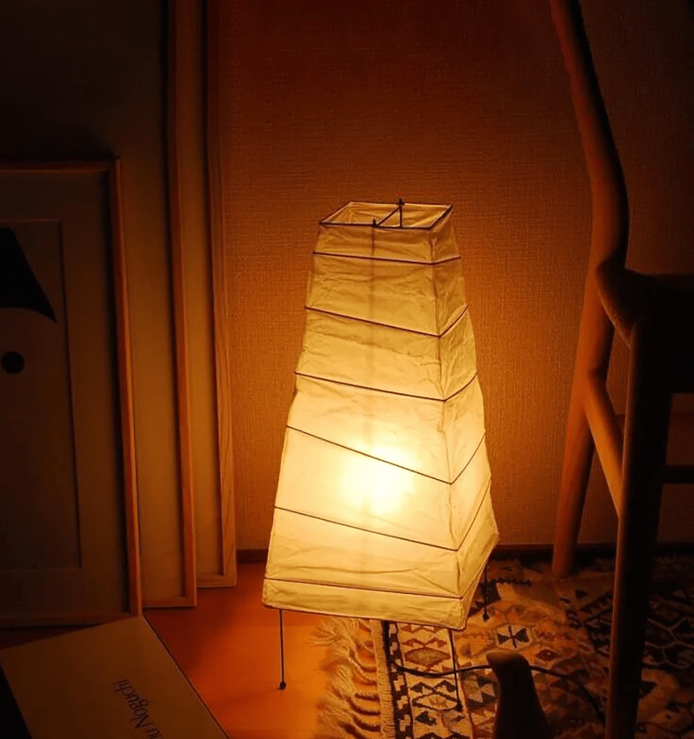 Piaaraya Minimalistische tafellamp van rijstpapier