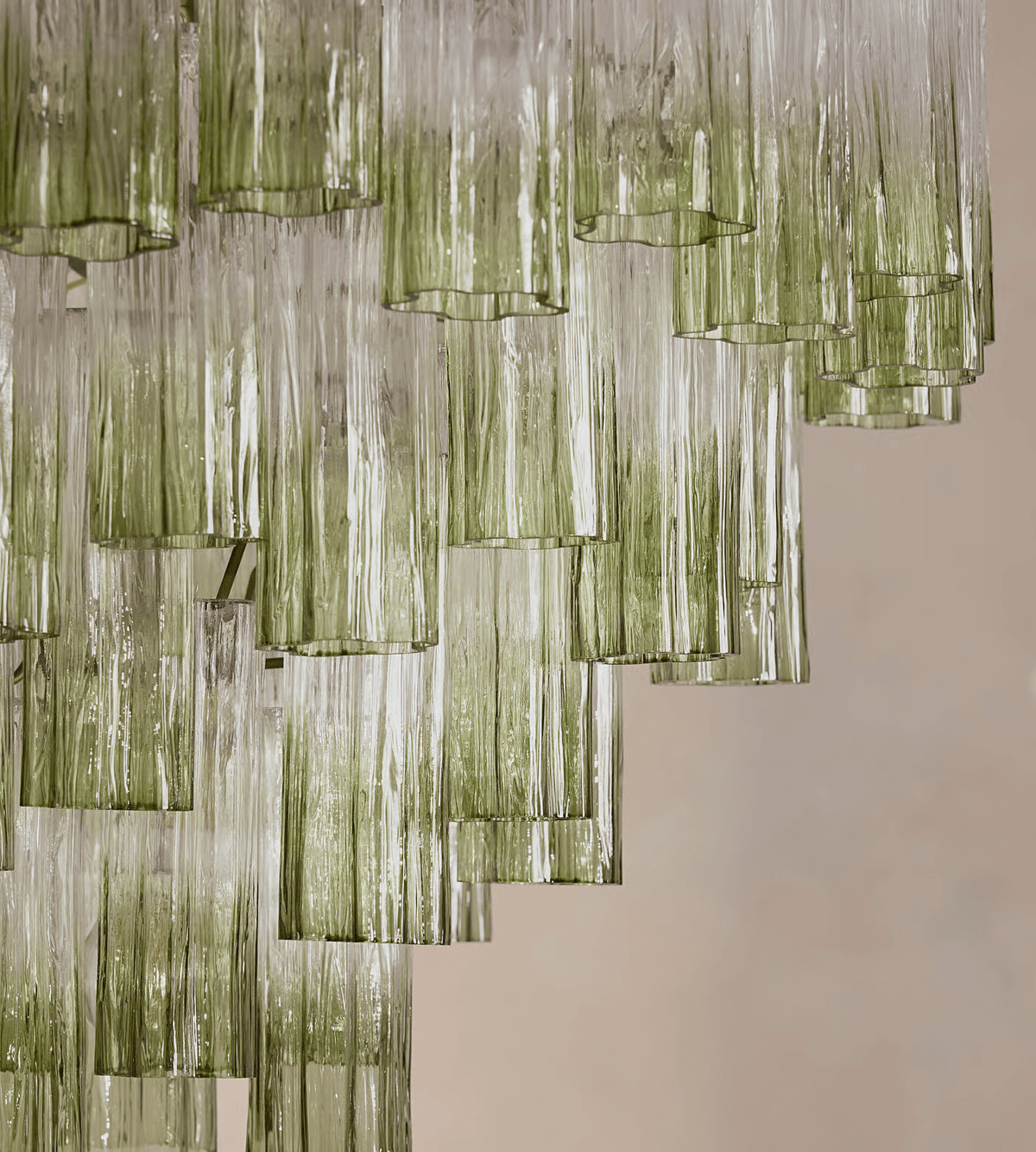 Celeira Kroonluchter Murano glas Meervoudig Groen