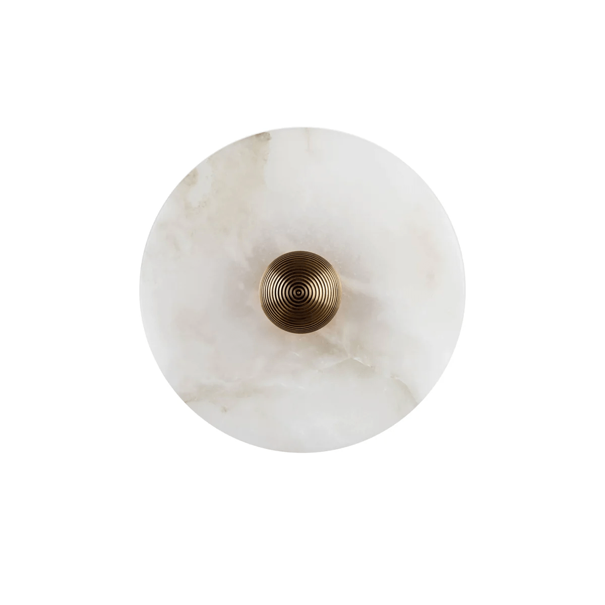 Albireria Minimalistische plafondlamp van albast