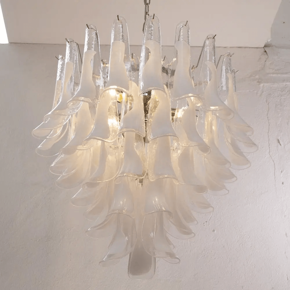 Eiroeon Kroonluchter Murano glas Gelaagd Italiaans