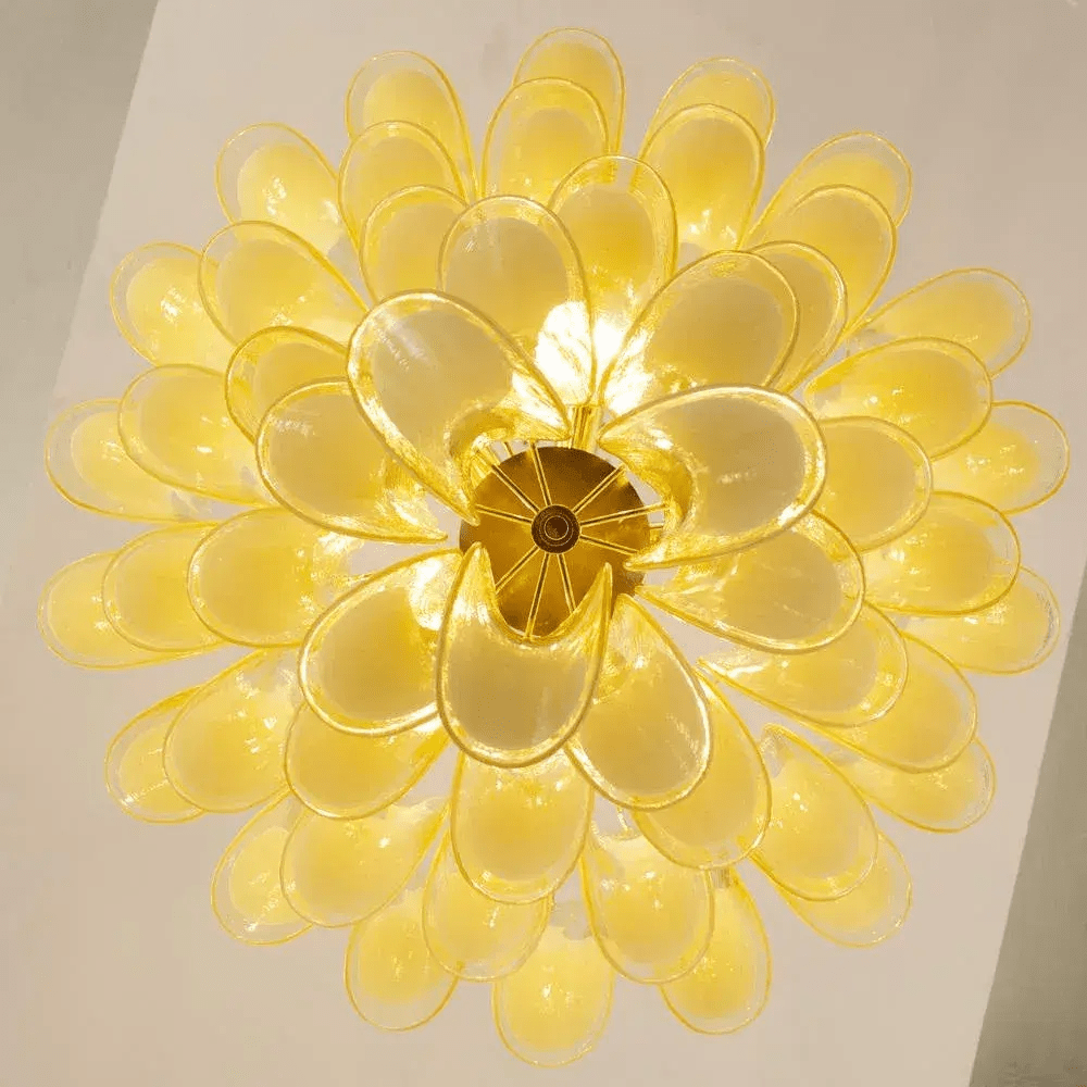Eiroeon Kroonluchter Murano glas Gelaagd Italiaans